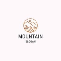 logo de montagne, images de logo de montagne vecteur