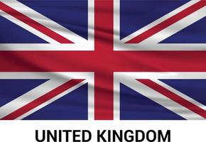 vecteur de conception du drapeau du royaume uni