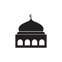 symbole islamique et vecteur de logo