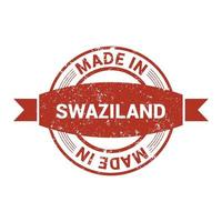 conception de vecteur de timbre swaziland
