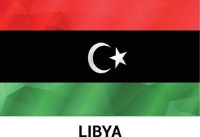 vecteur de conception de la fête de l'indépendance de la libiya