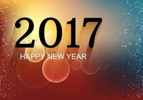 Vector Free New Year 2017 Background