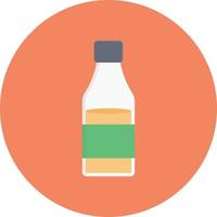 illustration vectorielle de bouteille de boisson sur fond.symboles de qualité premium.icônes vectorielles pour le concept et la conception graphique. vecteur