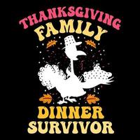 conception de t-shirt du jour de thanksgiving, t-shirt du jour de la dinde, joyeux thanksgiving, vecteur de la dinde, automne heureux