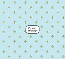 motif floral sans couture dans vector.wild fleurs, feuilles, branches, bonbons répéter pattern design set.handmade. papier peint, tissu ou conception de papier cadeau. vecteur