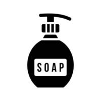 modèle de conception de vecteur d'icône de savon