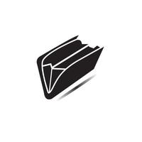 sac à main icône logo modèle vecteur icône illustration