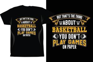 basket ball t shirt design vecteur basket ball vector design téléchargement gratuit