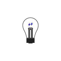 icône, illustration, lampe, isolé, lumière, conception, vecteur, électrique