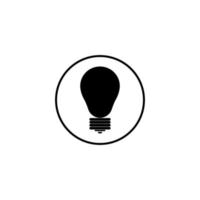 icône, illustration, lampe, isolé, lumière, conception, vecteur, électrique vecteur