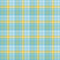 motif sans couture dans les couleurs printanières jaunes et bleues pour le plaid, le tissu, le textile, les vêtements, la nappe et d'autres choses. image vectorielle. vecteur