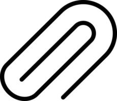clip métal papier broche entreprise logo modèle plat couleur vecteur