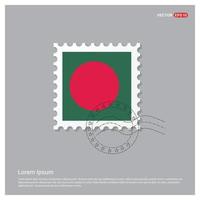 vecteur de conception du drapeau du bangladesh