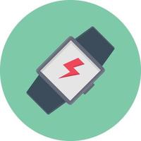 illustration vectorielle smartwatch sur fond.symboles de qualité premium.icônes vectorielles pour le concept et la conception graphique. vecteur