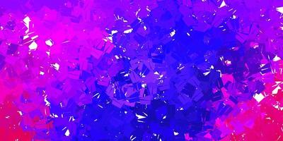 texture de triangle abstrait vecteur violet foncé, rose.