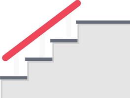 illustration vectorielle d'escalier sur un fond. symboles de qualité premium. icônes vectorielles pour le concept et la conception graphique. vecteur