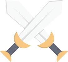 illustration vectorielle d'épée sur fond.symboles de qualité premium.icônes vectorielles pour le concept et la conception graphique. vecteur