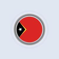 illustration du modèle de drapeau du timor leste vecteur