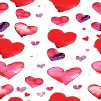 motif de coeur, vecteur de fond sans soudure. peut être utilisé pour une invitation de mariage, une carte pour la Saint-Valentin ou une carte sur l'amour.