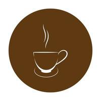 vecteur de logo de tasse de café