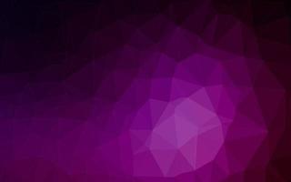 texture de mosaïque triangle vecteur violet foncé.