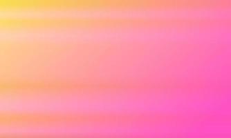 fond abstrait dégradé horizontal jaune et rose. style brillant, flou, simple, moderne et coloré. idéal pour la toile de fond, la page d'accueil, le papier peint, la carte, la couverture, l'affiche, la bannière ou le dépliant vecteur