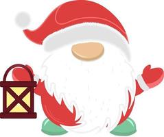 gnomes de noël clipart vecteur