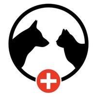 logo clinique vétérinaire vecteur