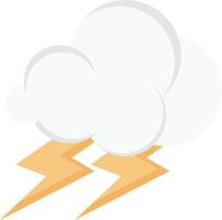 illustration vectorielle de tempête de nuages sur un background.symboles de qualité premium.icônes vectorielles pour le concept et la conception graphique. vecteur