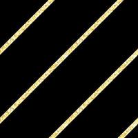 motif à rayures noires et dorées en diagonale vecteur