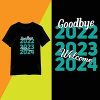 t-shirt design 2023 citations typographie vecteur