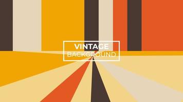 fond vintage en noir, orange et jaune clair. eps 10. édition facile vecteur