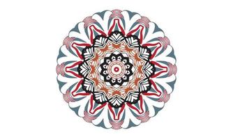 conception de mandala de luxe fond de vecteur conception de motif floral abstrait vintage