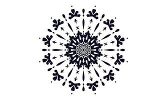 conception de mandala de luxe fond de vecteur conception de motif floral abstrait vintage