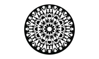 conception de mandala de luxe fond de vecteur conception de motif floral abstrait vintage