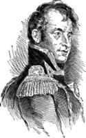 stephen decatur, illustration vintage vecteur