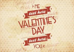 You and Me Valentine's Day Vector