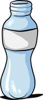 bouteille d'eau, illustration, vecteur sur fond blanc