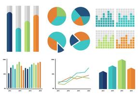 Icône et éléments d'infographie vecteur