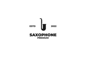 illustration vectorielle de saxophone icône logo design vecteur