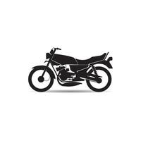 moto icône vecteur conception illustration logo