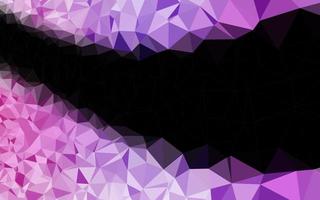 couverture low poly vecteur violet clair.