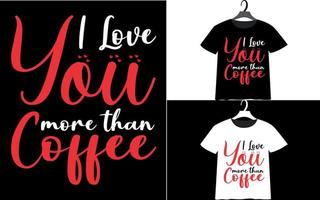 meilleur design de t-shirt saint valentin vecteur