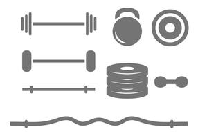 Vecteur dumbell gratuit