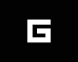 modèle de vecteur de conception de logo g