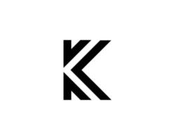 modèle de vecteur de conception de logo k