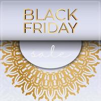 affiche de vacances vente vendredi noir modèle grec beige vecteur