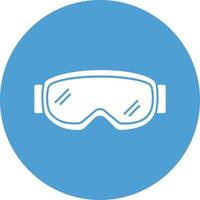 lunettes de ski qui peuvent facilement être modifiées ou modifiées vecteur