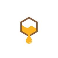 conception d'illustration d'icône de vecteur d'abeille