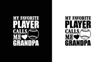 conception de t-shirt de citation de baseball, typographie vecteur